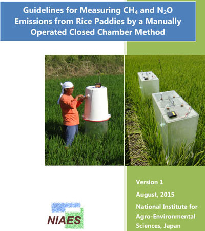 Guidelines for measuring CH4 and N2O emissions from Rice Paddies